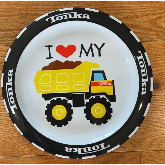 2003 Tonka Plates Melamine Lot Of 2 - Picture 3 of 6